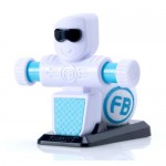 Foosbots Singles - TUNDRA (Blue/White) - Fat Brain Toys